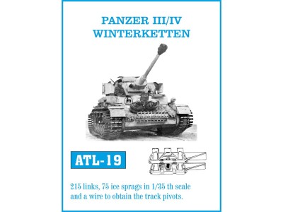 Tracks for Pz III / IV Ostkette mit separaten Greifern mit separaten Greifern 