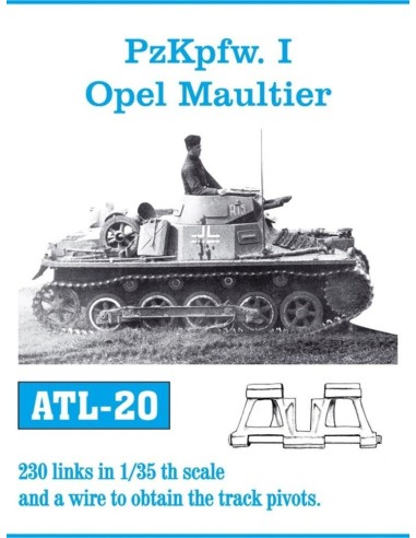 Tracks for Pz I / Opel Maultier 