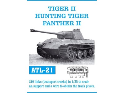 Tracks for Tiger II Transportkette / Panther II 