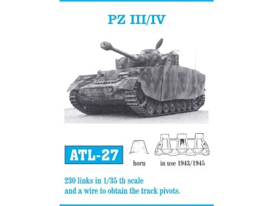 Tracks for Pzkmpfw III / IV 