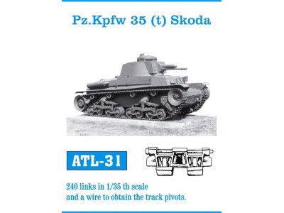 Tracks for Pz.Kpfw 35 (t) Skoda 