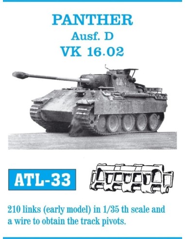 Tracks for Panther Ausf. D 