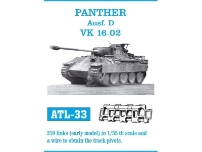 Tracks for Panther Ausf. D 