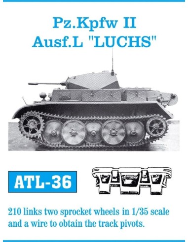 Tracks for Pz.II Ausf.L Luchs 