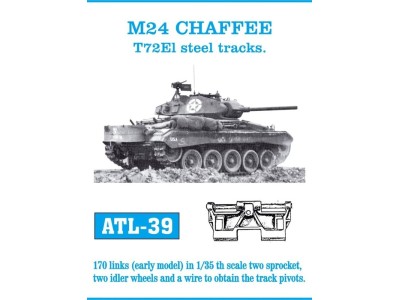 Tracks for M24 CHAFFEE 