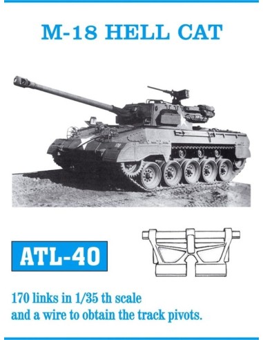 Tracks for M-18 Hellcat 