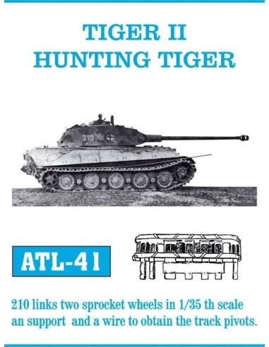Tracks for Tiger II Hunting Tiger. Early Model 