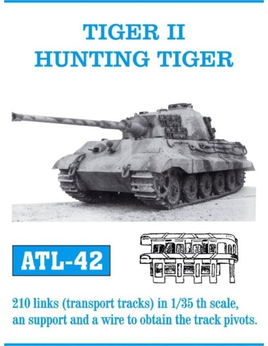 Tracks for Tiger II Hunting Tiger. Transport Track 