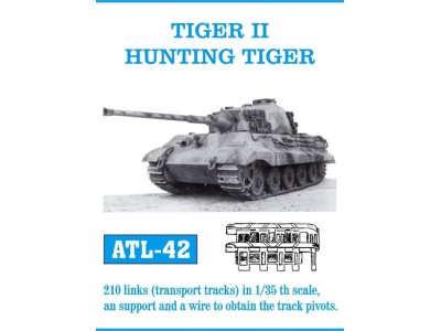 Tracks for Tiger II Hunting Tiger. Transport Track 