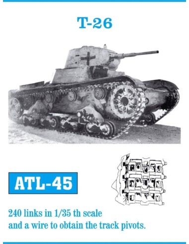 Tracks for 7 TP/ T-26 