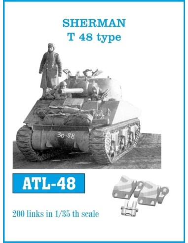 Tracks for Sherman T 48 Type 