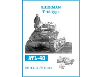 Tracks for Sherman T 48 Type 