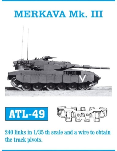 Tracks for Merkava Mk.III 