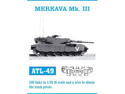 Tracks for Merkava Mk.III 