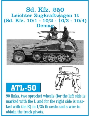 Tracks for Sd.Kfz 250 