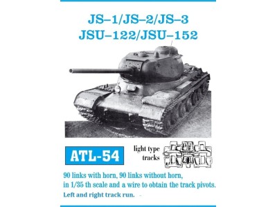 Tracks for JS-I + II + III/ JSU-122/152 