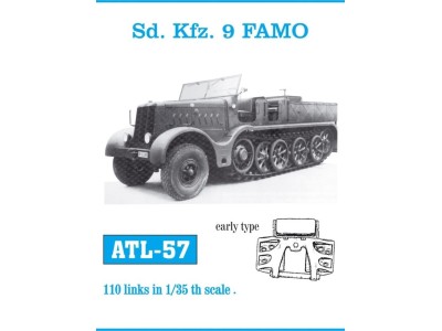 Tracks for Sd.Kfz.9 FAMO. early. 