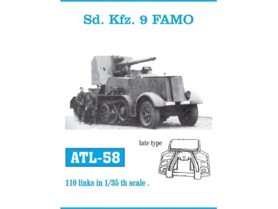 Tracks for Sd.Kfz.9 FAMO. late. 