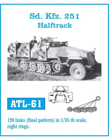 Tracks for Sd.Kfz.251 Halftrack 