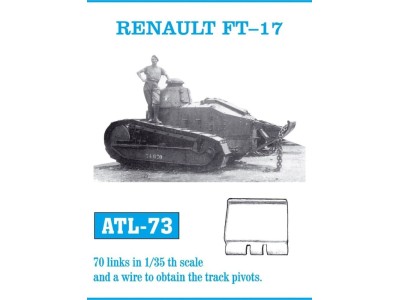 Tracks for Renault FT-17 