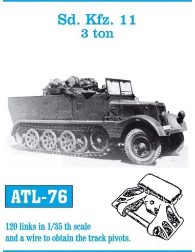 Tracks for Sd.Kfz 11 3-ton 