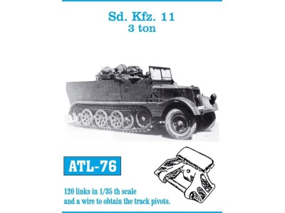 Tracks for Sd.Kfz 11 3-ton 