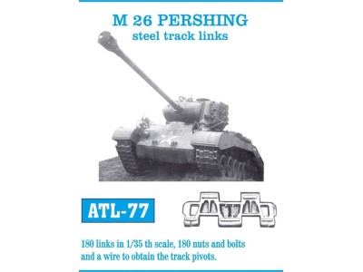 Tracks for M 26 Pershing Steel Track 