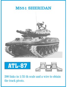 Tracks for M551 Sheridan 