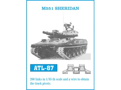 Tracks for M551 Sheridan 
