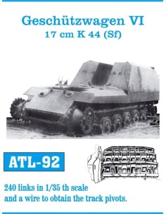 Tracks for Geschützwagen VI 17cm K44 (Sf) 