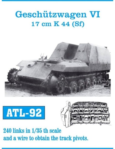 Tracks for Geschützwagen VI 17cm K44 (Sf) 
