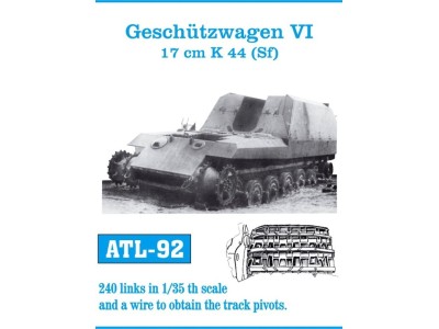 Tracks for Geschützwagen VI 17cm K44 (Sf) 