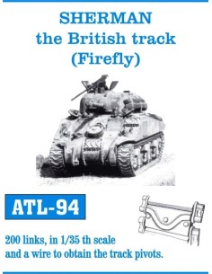 Tracks for SHERMAN T-56 E1 type 