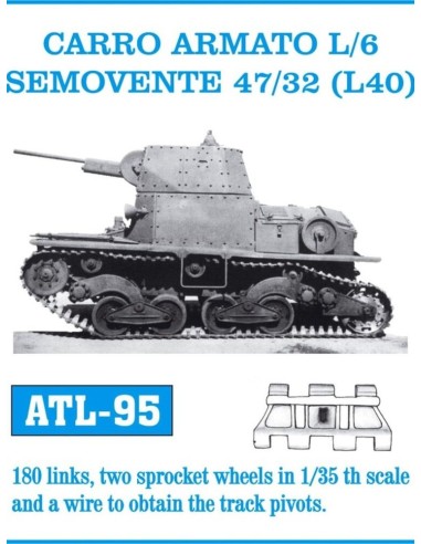 Tracks for CARRO ARMATO L/6 SEMOVENTE 47/32 L40 
