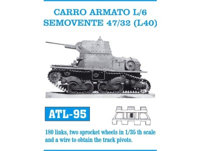 Tracks for CARRO ARMATO L/6 SEMOVENTE 47/32 L40 