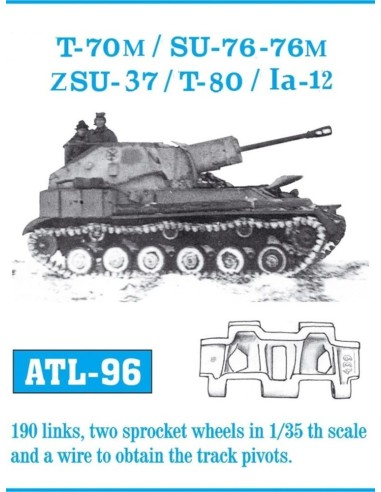 Tracks for SU-76/T30/T40/T60/T70 K 