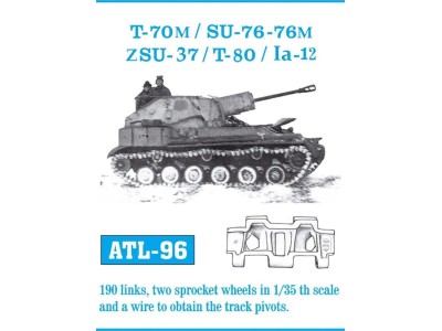 Tracks for SU-76/T30/T40/T60/T70 K 