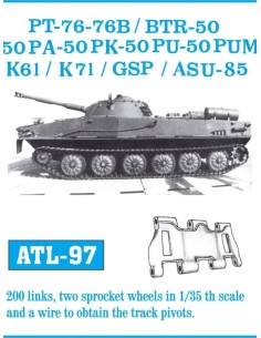 Tracks for PT-76/GSZP-55 BTR-50/BTR-50PU 