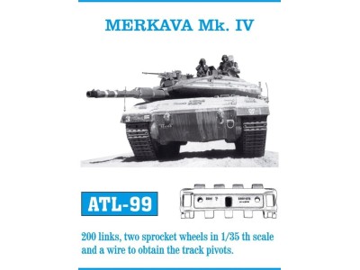 Tracks for Merkava Mk. IV Einzelkettenglieder 