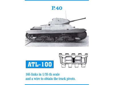 Tracks for P.40 Einzelkettenglieder 
