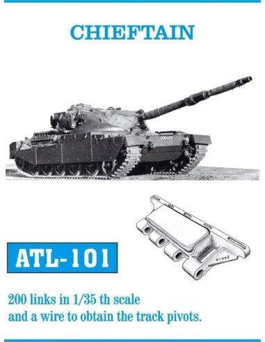 Tracks for Chieftain Einzelkettenglieder 