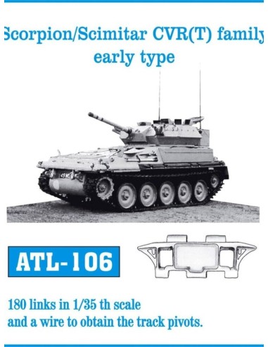 Tracks for Scorpion/Scimitar CVR (T) family early t 