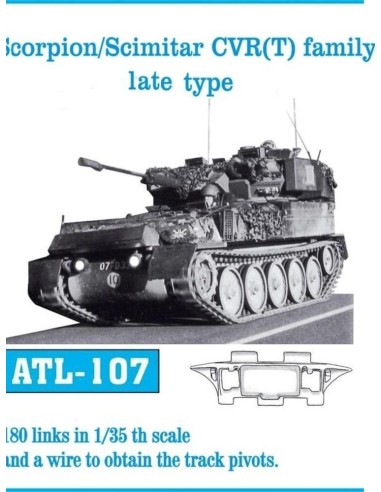 Tracks for Scorpion/Scimitar CVR (T) family late ty 
