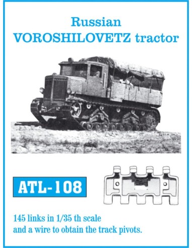 Tracks for Russian Voroshilovetz tractor 