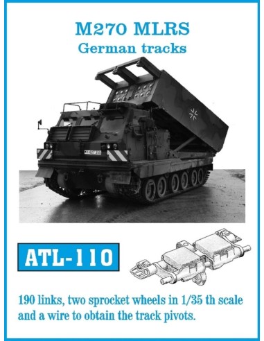 Tracks for M270 MLRS Germans tracks 