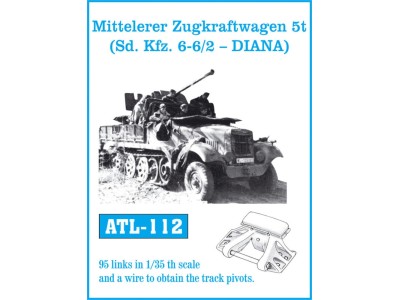 Tracks for Mitt. Zugkraftwagen 5t (Sd.Kfz.6-6/2-D.) 