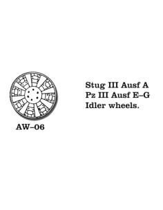 Tracks for Leitrad Pz III (E-G) / Stug III (A-B). 