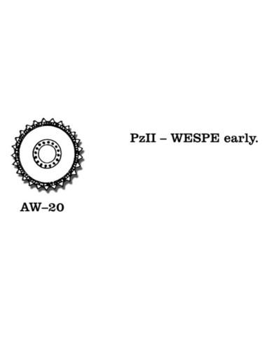 Tracks for Pz.II Wespe early 