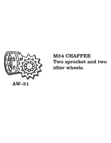 Tracks for M24 Chaffee 