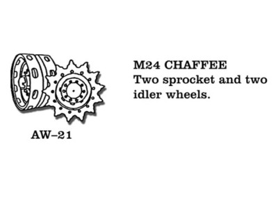 Tracks for M24 Chaffee 
